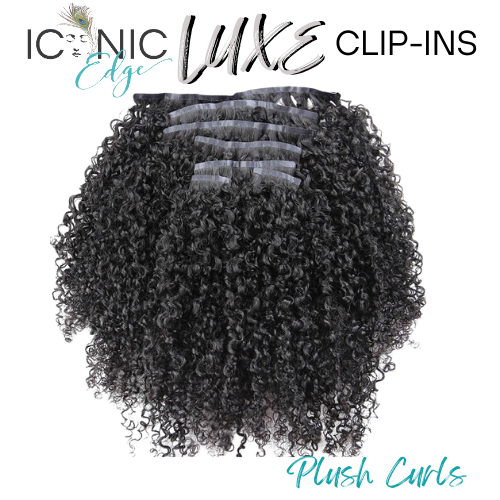 Iconic Edge LUXE "Plush Curls" Clip-In Extensions