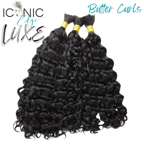 Butter Curls Bulk Hair for Braiding