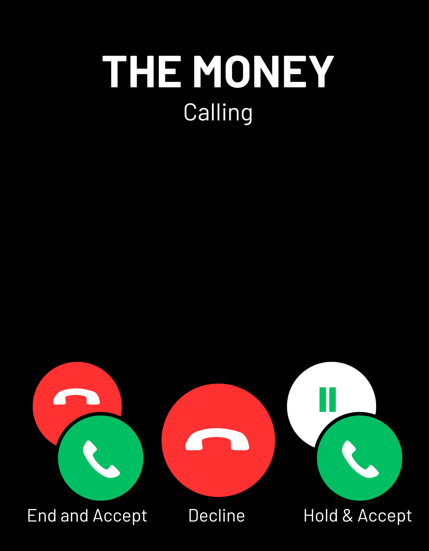 The Money Is Calling