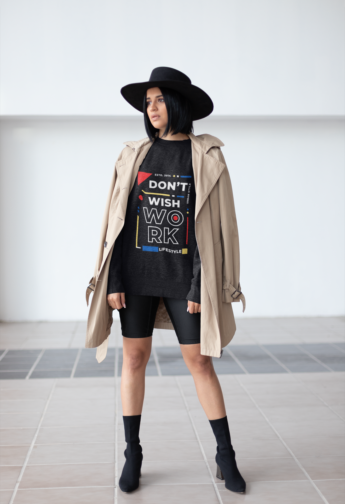 Don't Wish WORK 2.0 Crewneck Sweatshirt