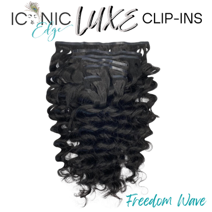 Iconic Edge LUXE "Freedom Wave" Clip-In Extensions