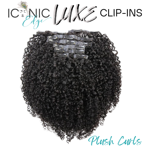 Iconic Edge LUXE "Plush Curls" Clip-In Extensions