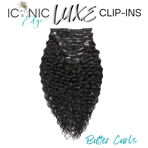 Iconic Edge LUXE "Butter Curls" Clip-In Extensions