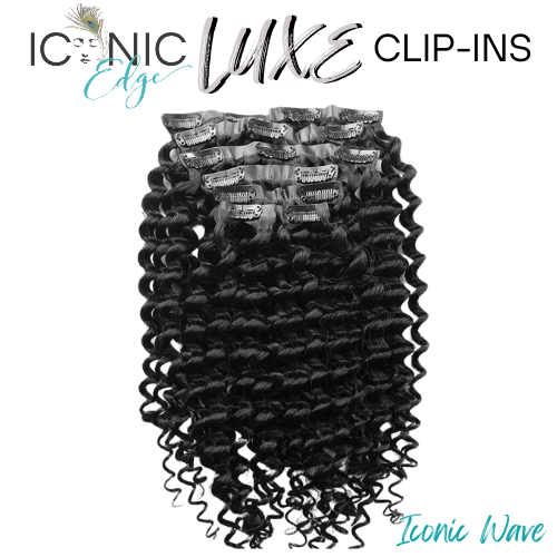 Iconic Edge LUXE "Iconic Wave" Clip-In Extensions